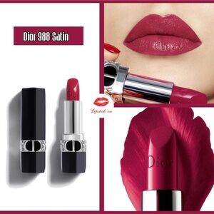 Dior 988 Rouge Lipstick - Rialto